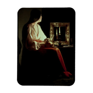 The Penitent Magdalen, c.1638-43 (oil on canvas) Magnet