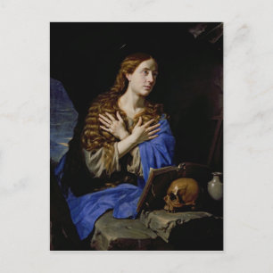 The Penitent Magdalene, 1657 Postcard