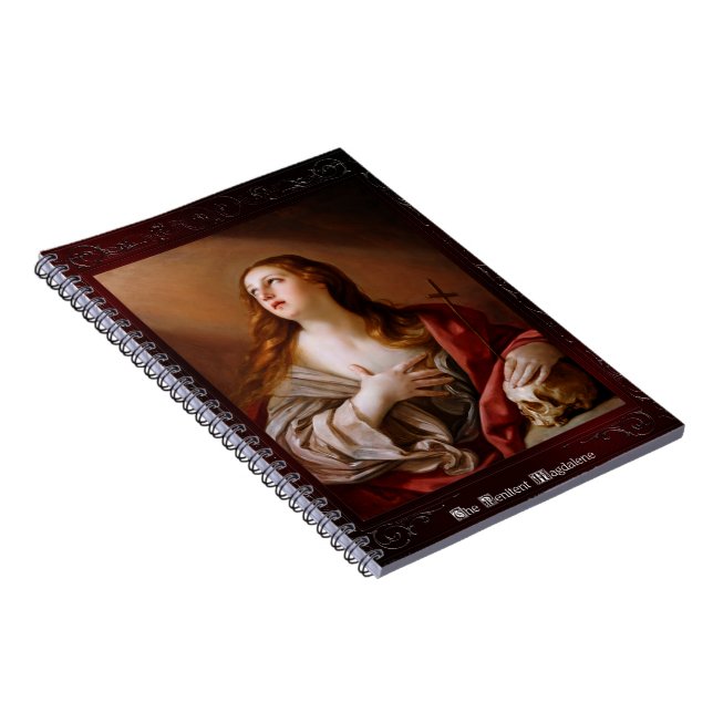 The Penitent Magdalene by Guido Reni Notebook (Right Side)
