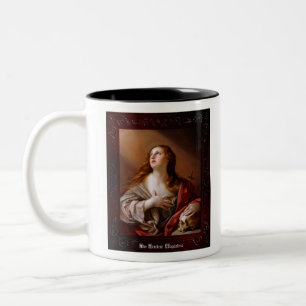 The Penitent Magdalene by Guido Reni Two-Tone Coffee Mug