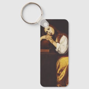 The Penitent Mary Magdalene by Giacomo Galli Key Ring