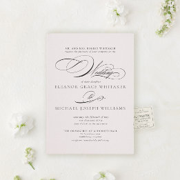 The Penmanship Suite | Elegant Script Wedding