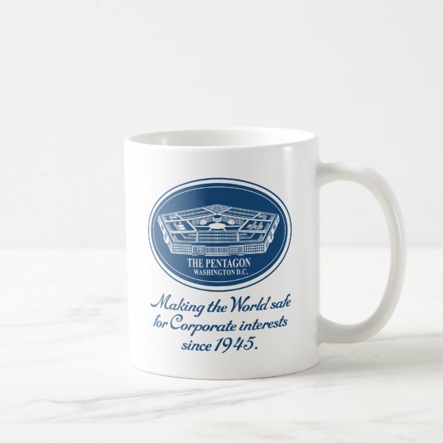 The Pentagon Coffee Mug (Right)