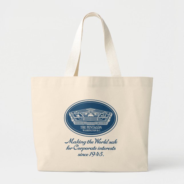 The Pentagon Large Tote Bag (Front)