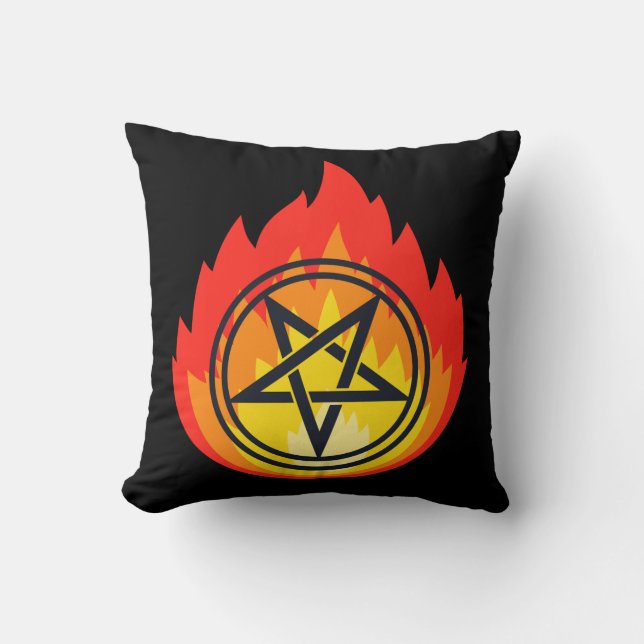 The Pentagram Cushion (Front)