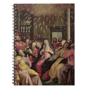 The Pentecost, c.1598 (oil on panel) Notebook