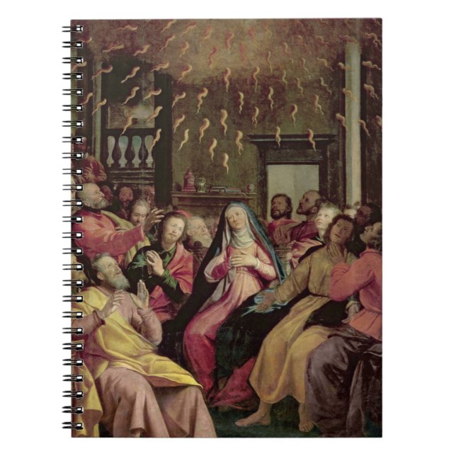 The Pentecost, c.1598 (oil on panel) Notebook (Front)