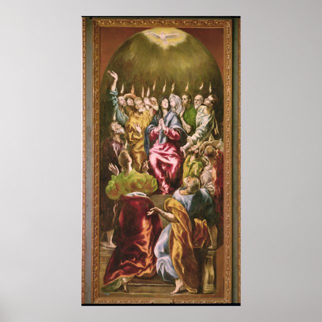 The Pentecost, c.1604-14 Poster (Front)