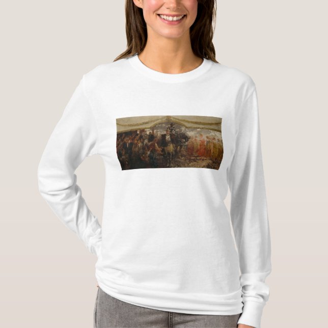 The People Render Homage to Bismarck, 1911 T-Shirt (Front)
