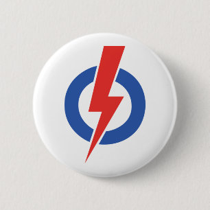 The People's Action Party 6 Cm Round Badge
