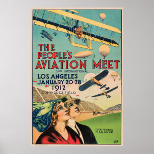 The People's Aviation Meet Poster