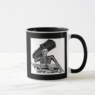 "The People's Calavera" circa 1800's Mexico Mug