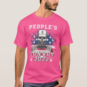 The Peoples Convoy 0 America Truckers Freedom Conv T-Shirt
