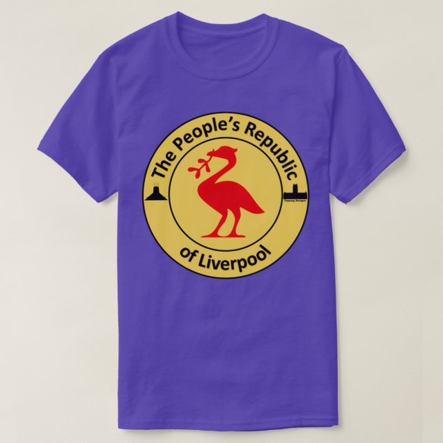 The Peoples Republic of Liverpool RED T-Shirt (Design Front)