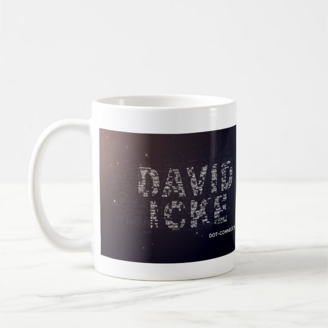 The Peoples Voice TV David Icke Dot Connector Coffee Mug (Left)