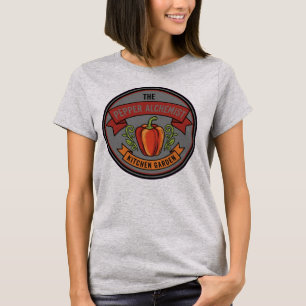 The Pepper Alchemist Kitchen Garden Badge T-Shirt