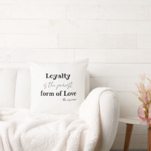 The Perfect Accent: Luxe Quote Throw Pillow