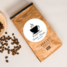 The Perfect Blend Coffee Wedding Thank You