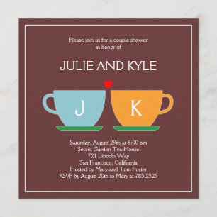 The Perfect Blend Engagement or Wedding Shower Invitation