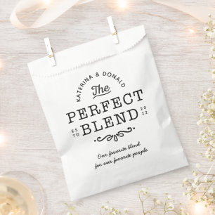 The Perfect Blend Wedding Favour Bag