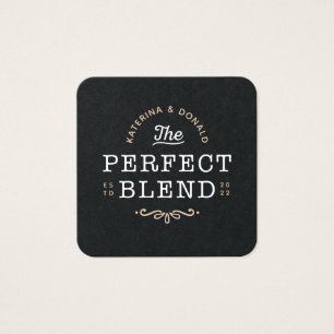 The Perfect Blend Wedding Favour Tag