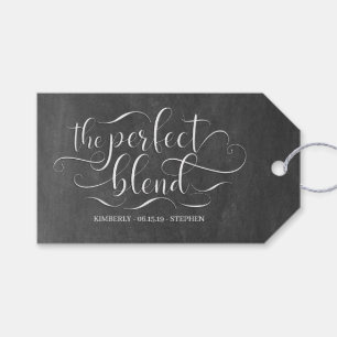 The Perfect Blend Wedding Gift Tags