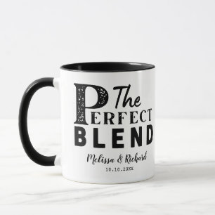 The Perfect Blend Wedding Party Gift Favours Mug