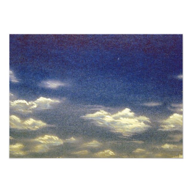 The Perfect Blue Sky Photo Print (Front)