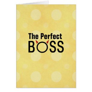 The Perfect Boss Funny Devil Horns