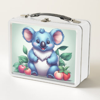 The perfect bread can for every schoolchild! metal lunch box
