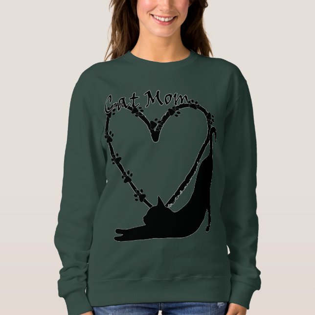 The Perfect Cat Mum Sweatshirt (Front)