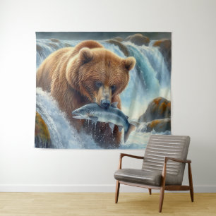 The Perfect Catch Tapestry