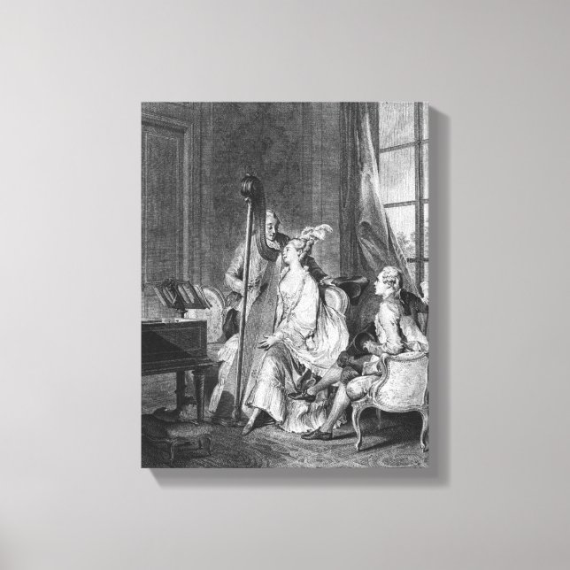 The perfect chord canvas print (Front)