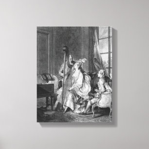 The perfect chord canvas print