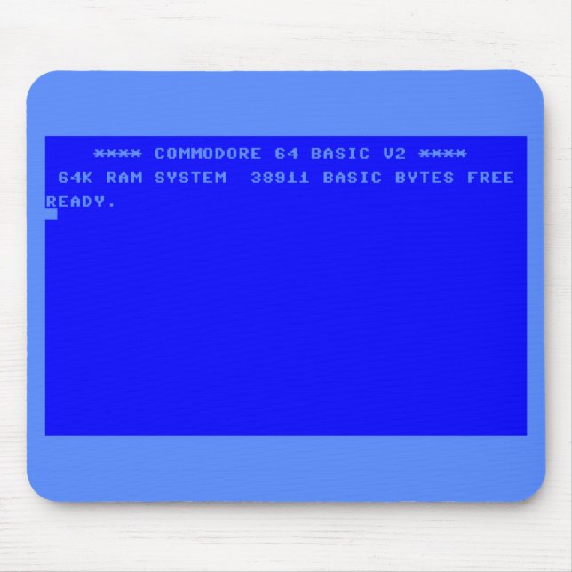 The Perfect Commodore 64 Lovers Accessory Mouse Pad (Front)