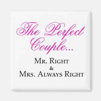THE PERFECT COUPLE MAGNET