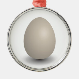 the perfect egg metal tree decoration