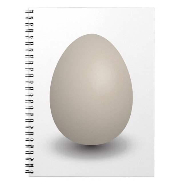 the perfect egg spiral notebook (Front)