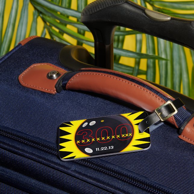 The Perfect Game 12X Luggage Tag (Front Insitu 3)