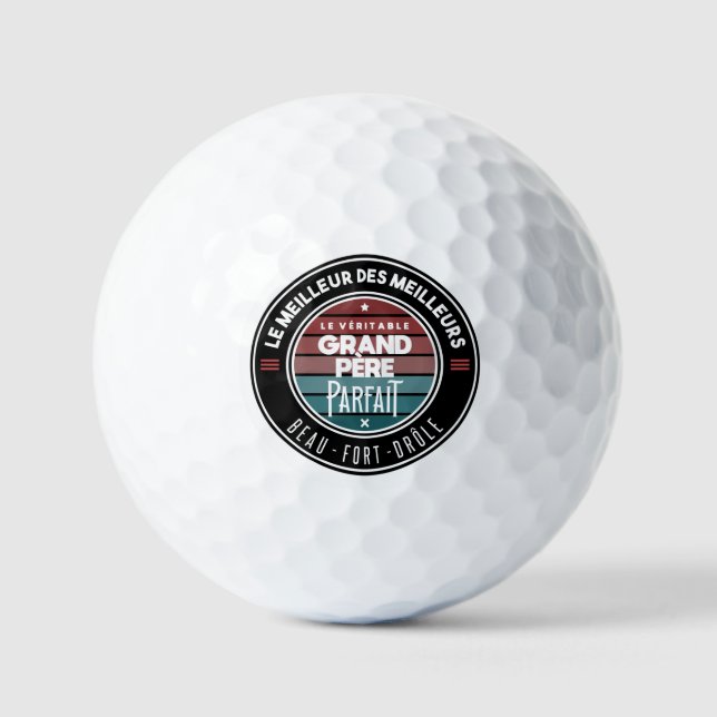 The perfect great grandpa golf balls (Front)