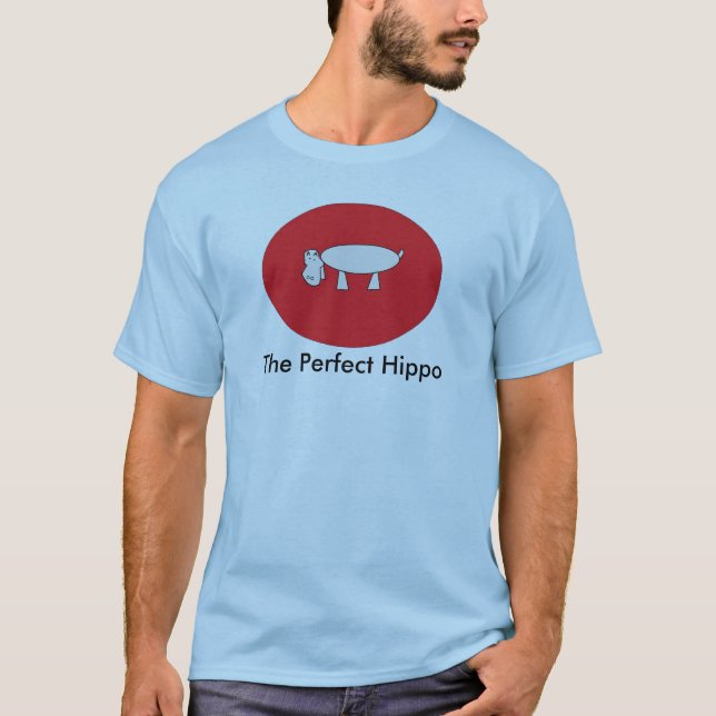 The Perfect Hippo T-Shirt (Front)