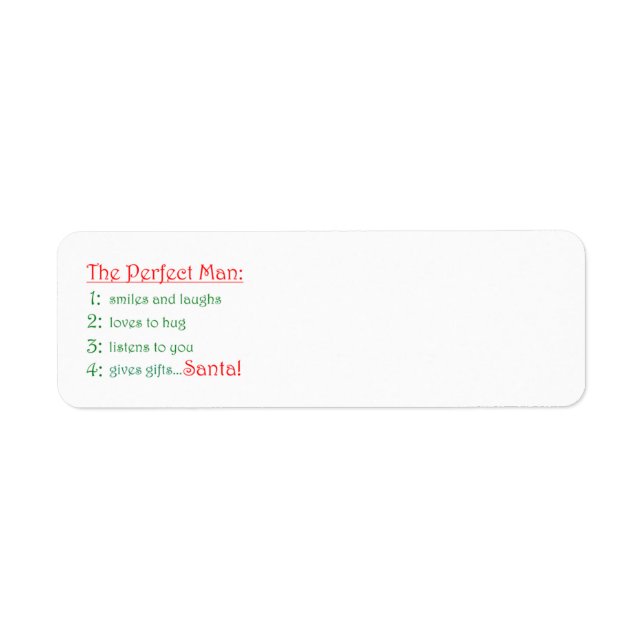 The Perfect Man (Front)