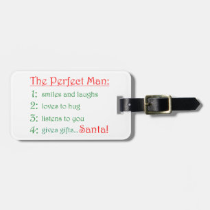 The Perfect Man-luggage tag