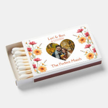 The Perfect Match | Fall Wedding Favour