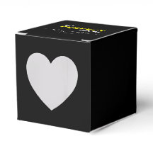 The PERFECT Match - Heart 2x2x2 Favour Box