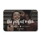 The perfect match Modern elegant photo matchboxes