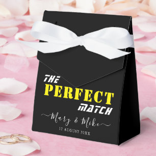 The PERFECT Match - Small Tent Favor Box with Rib