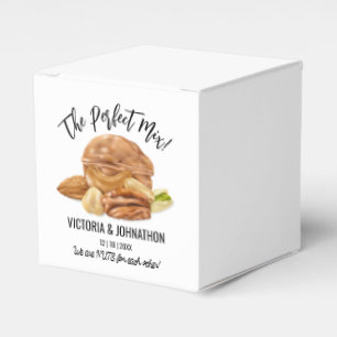 The Perfect Mix Nuts Thank You Wedding Treat Favour Box