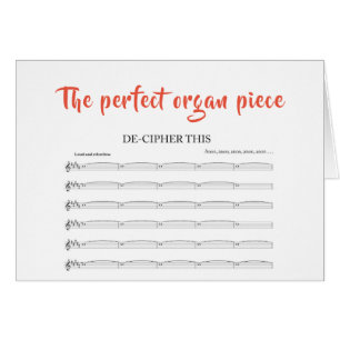 The perfect organ piece