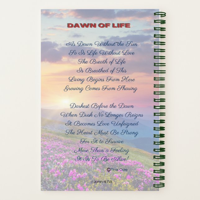 The Perfect Poet's Notebook (Back)